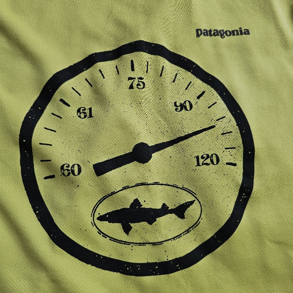 Patagonia Dogfish Head Brewery Shirt sz L